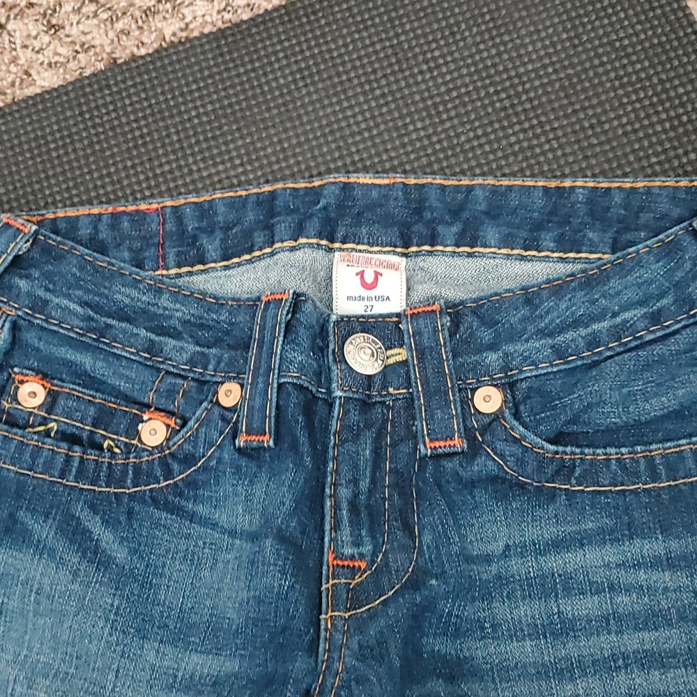 Size 27.  7" Rise. 31 Inseam. - Picture 4 of 12